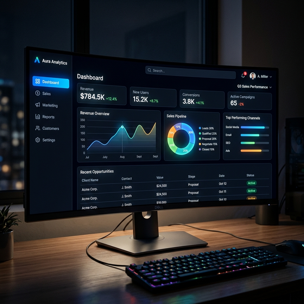 Sistemas y software interno showcase